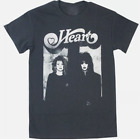 Vintage 90s Heart Band For Fans Cotton Black All Size Unisex Tee Shirt