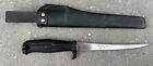 Normark Stainless Fillet Knife 6 Inch with Plastic Sheath Sweden Fishing