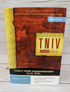 TNIV Study Bible (2006, Hardcover w DJ) Red Letter Out of Print VG Cond. Clean