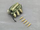 1/6 scale toy USMC - Sniper - Buttstock Pouch w/Sniper Rounds (x5)