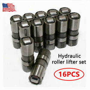 16x Roller Lifters fits HL-2148 SBC V8 350 LS1 LT1 for Chevy GM Hydraulic Fast