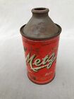 Metz Jubilee BEER Vintage 1940s 12 oz Cone TOP Can Nebraska IRTP Tax Since 1864