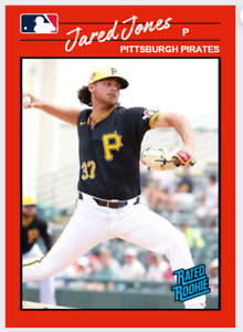2024 Jared Jones Future Stars Rated Rookie Card Pittsburgh Pirates