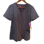 Urbane Ultimate Grey Women's Small Scrub Top New with Tags