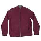 Joseph Abboud 100% Cashmere Full Zip Long Sleeve Cardigan Sweater US Men's L