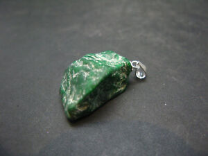 Natural Maw Sit Sit Crystal Silver Pendant from Myanmar - 1.1