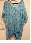 Cover Up Ponchos- Teal- GREAT FOR BEACH OR BOATING