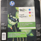 New!HP 3JB36BN 962XL High Yield Inkjet Cartridge - Yellow/Magenta/Cyan Exp: 1/23