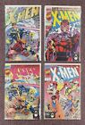 1991 X-Men #1 Comic Book Lot of 4  Different Variant Covers (Never Been Read)
