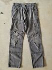 Carhartt Grey Double Knee Relaxed Fit Pants 34x34 102802-029 1218