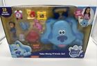 *BRAND NEW* 2020 Blues Clues & You! Take Along Friends Deluxe Set Figures Bag