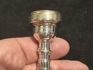 Vintage Vincent Bach 7C Professional All-Around Trumpet Mouthpiece Silver
