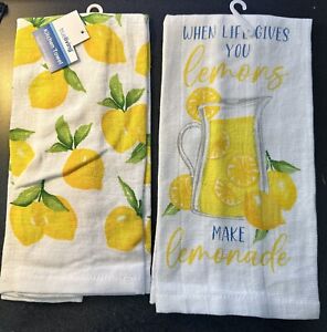 New ListingLemons Kitchen Stove Dish Hand Towel Set of 2