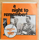 A Night To Remember 45 RPM Milwaukee Braves Hank Aaron Earl Gillespie