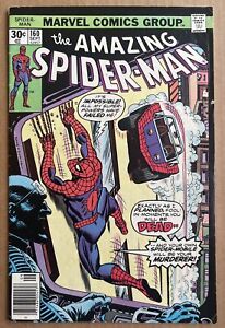 Amazing Spider-Man #160 |  1st Appearance Spider Mobile! | Marvel 1976 | VF/VF+