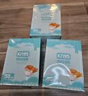 150Pcs KN95 Face Masks for Kids Breathable Disposable Solid Multi Color