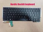 Nordic backlit keyboard for Fujitsu Lifebook S904 S935 S936 T904 T935