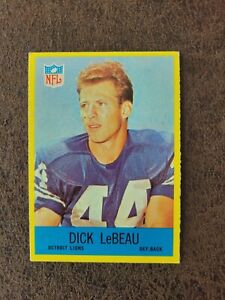 1967 Philadelphia Football Dick LeBeau #66 - Detroit Lions Legend