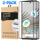 2-Pack For Google Pixel 8/8 Pro/7/7a Tempered Glass Screen Protector Full Cover