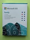 Microsoft Office 365 Family Word Excel Outlook 6 Users 1 Year Windows PC Mac