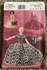 New Vogue 7224 Gene Fashion Doll Sewing Pattern Dresses Gowns Petticoat UNCUT