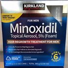 Kirkland Minoxidil 5% Foam Men Hair Loss Regrowth Treatment 1-12 months 7/25 ✳️