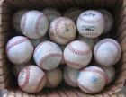 20 Used Leather Cover and Synthetic Cover Baseballs