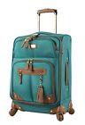 Steve Madden 28 Inch Expandable Softside Suitcase with Rolling Spinner Wheels