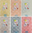 Floral Quatrefoil Damask Patten Vinyl Flannel Back Tablecloth Var Colors/Sizes