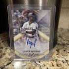 2023 Bowman Sterling Liover Peguero RC Wave Refractor Auto /125 Pirates