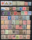 WORLDWIDE 190 Stamps Lot Small-Sizd Mint and Used