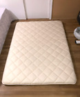 FULI Japanese Futon Mattress, 100% Cotton, Full Size, Portable Floor Lounger Bed
