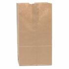 Zoro Select 18402 Grocery Bag Flat Bottom 2# Brown, Pk500