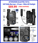 ACTIONUNION PEQ-15S Pro UHP Blue Laser + IR Laser+ White LED Flashlight
