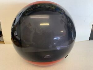 JVC Model 3240 Videosphere Space Helmet TV Red Parts or Repair - Lot 808