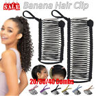 Women Hair Accessory Hairpin Banana Hair Clip Stretchable Vintage Lazy Hair Comb