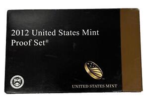 United States Mint 2012-S Proof Set Complete with COA OGP