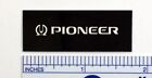 Pioneer Turntable Badge Logo For Dust Cover Metal Custom Made