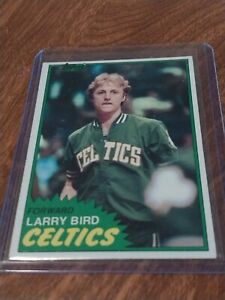 New Listing1981 Topps LARRY BIRD #4 2nd Year Boston Celtics