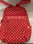 Vera Bradley Nantucket Red Small Backpack Purse