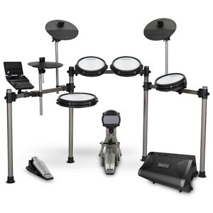 Simmons Titan 50 Electronic Drum Kit w/Mesh Pads, Bluetooth and DA2108 Drum Amp