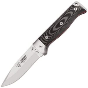 Cudeman MT4 Lockback Black Micarta Handle Bohler N690C Folding Knife - 384-M
