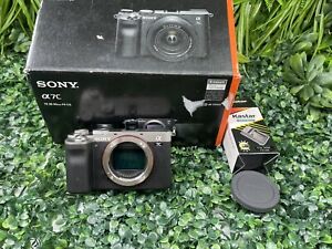 Sony Alpha a7C ILCE-7C Mirrorless Camera Body w/ box - Low Shutter!
