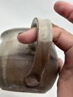 Art Pottery Hand Thrown Pottery Mug Artist Signed Stoneware