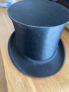 Antique Collapsible Silk Opera Hat