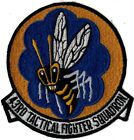 USAF 43rd TACTICAL FIGHTER SQUADRON MILITARY PATCH