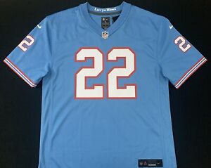NWT Nike Derrick Henry Tennessee Titans #22 Blue Oilers Game Jersey Youth XL