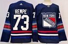 Men's New York Rangers Matt Rempe #73 Stitched Hockey Jersey S-3XL