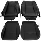 For 09-18 Dodge Ram 1500 Seats Covers 2500 3500 Driver Passenger Top Bottom (For: Ram Limited)