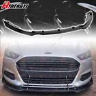 Front Lip Splitter Body Kit Painted Black For Ford Fusion 2013 2014 2015 2016